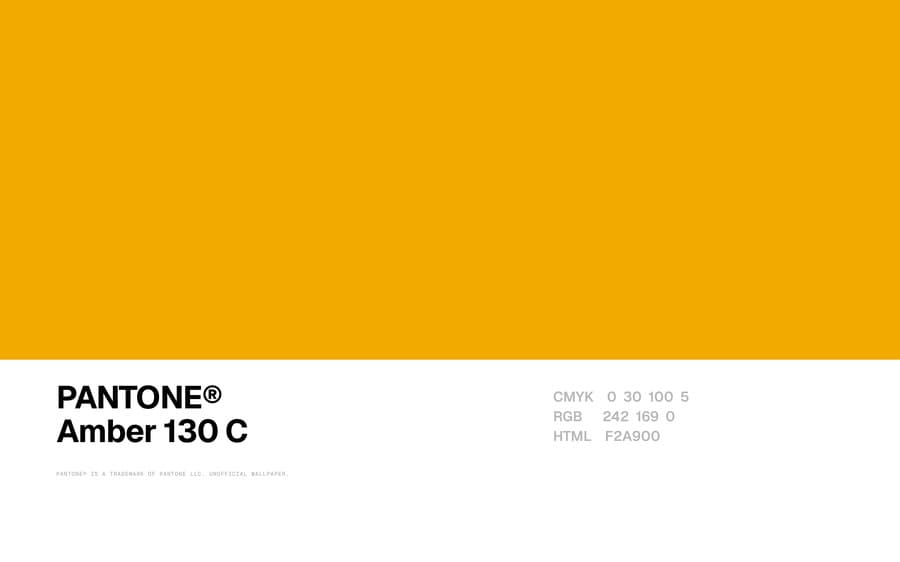 Amber 130 C wallpaper, Mac
