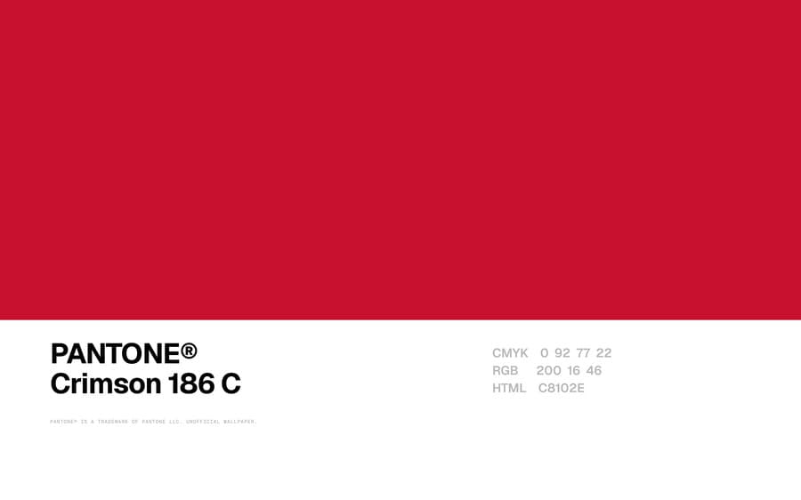 Crimson 186 C wallpaper, Mac