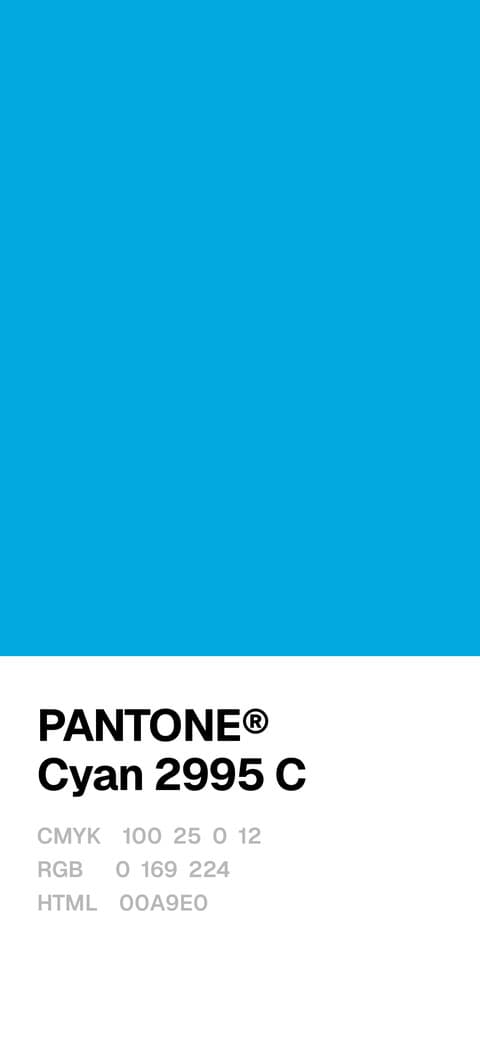 Cyan 2995 C wallpaper, iPhone
