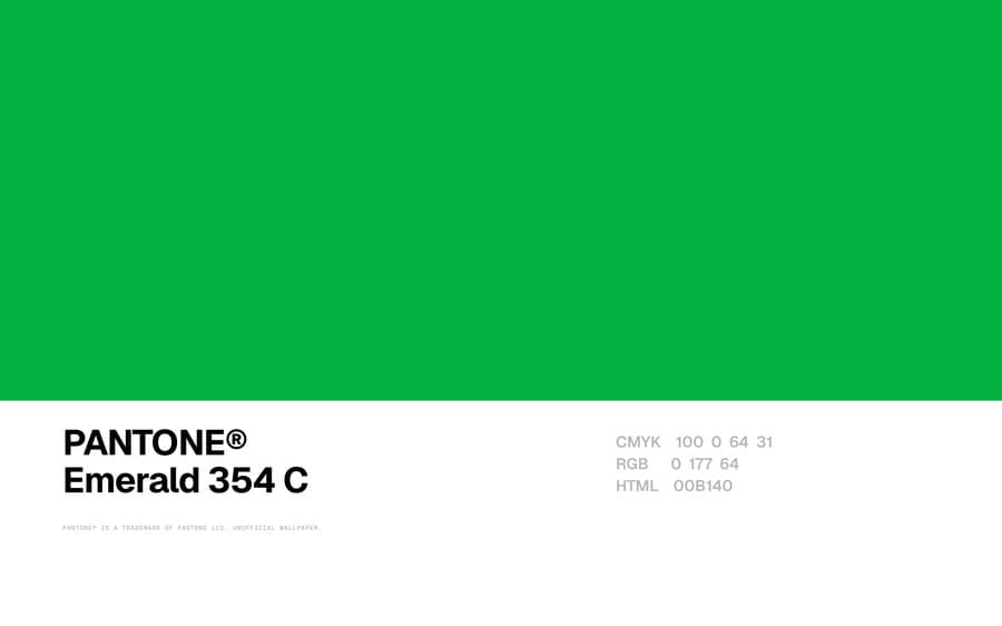 Emerald 354 C wallpaper, Mac