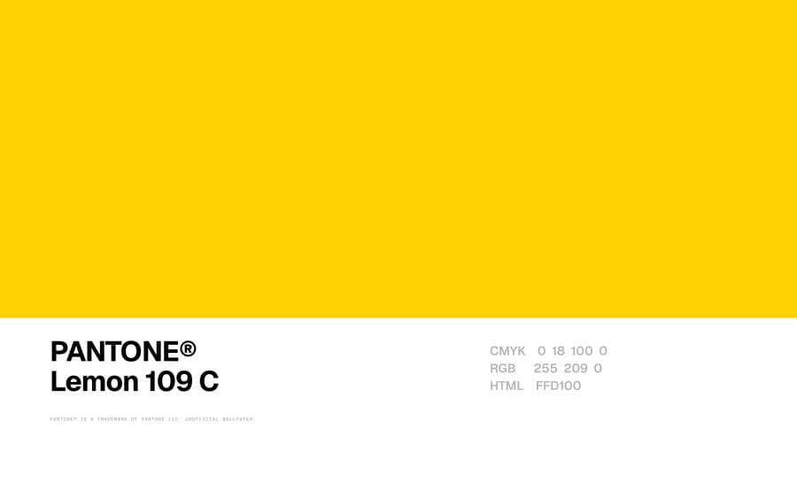 Lemon 109 C wallpaper, Mac