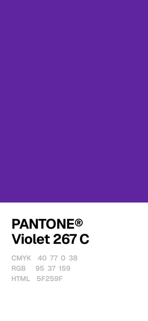 Violet 267 C wallpaper, iPhone