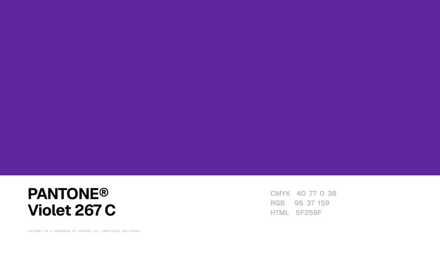 Violet 267 C wallpaper, Mac